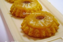 Tartellete cu rondele de ananas